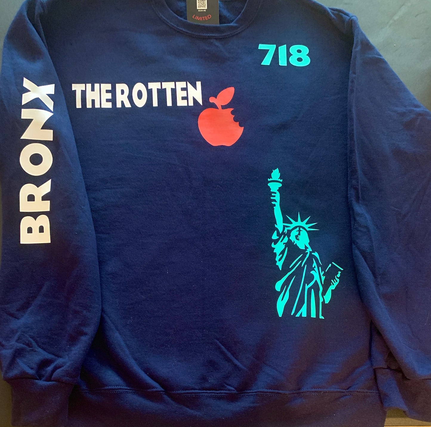 Navy NYC “The Rotten Apple” Bronx Crew