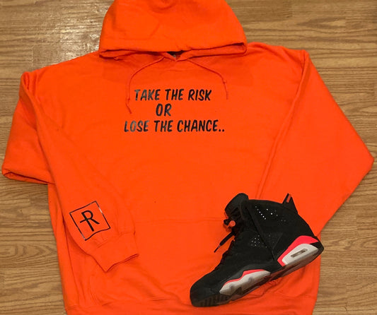 6 Assorted (Colors) Risk Takers Limited Unisex “The The Risk” Hoodies